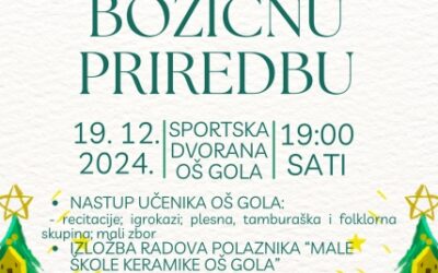 Božićna priredba i humanitarna akcija