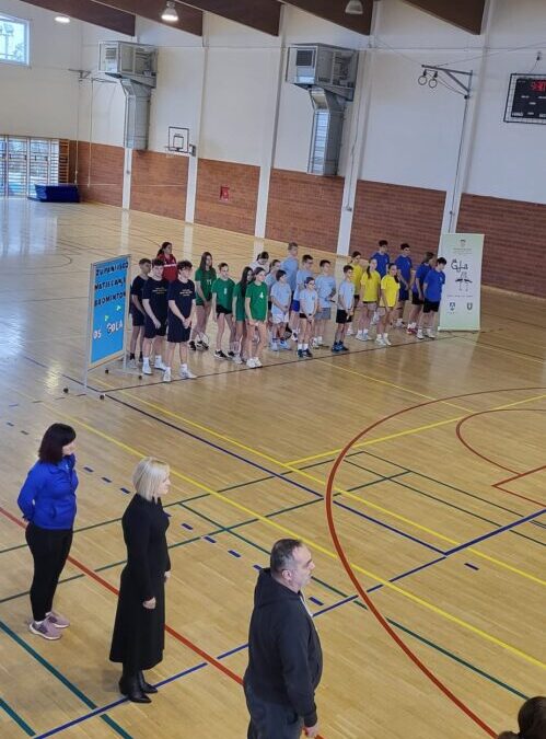 Županijsko natjecanje u badmintonu 