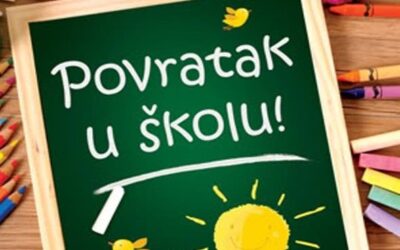 POČETAK NOVE ŠKOLSKE GODINE
