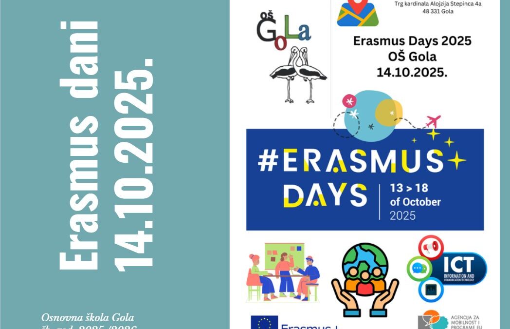 Obilježili smo Dane Erasmusa u našoj školi
