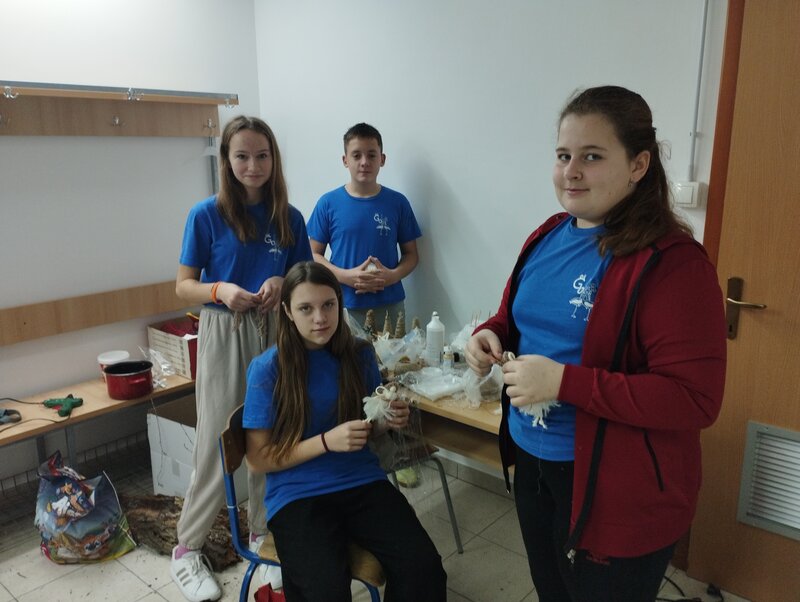 Božićne radionice Učeničke zadruge „Roda“