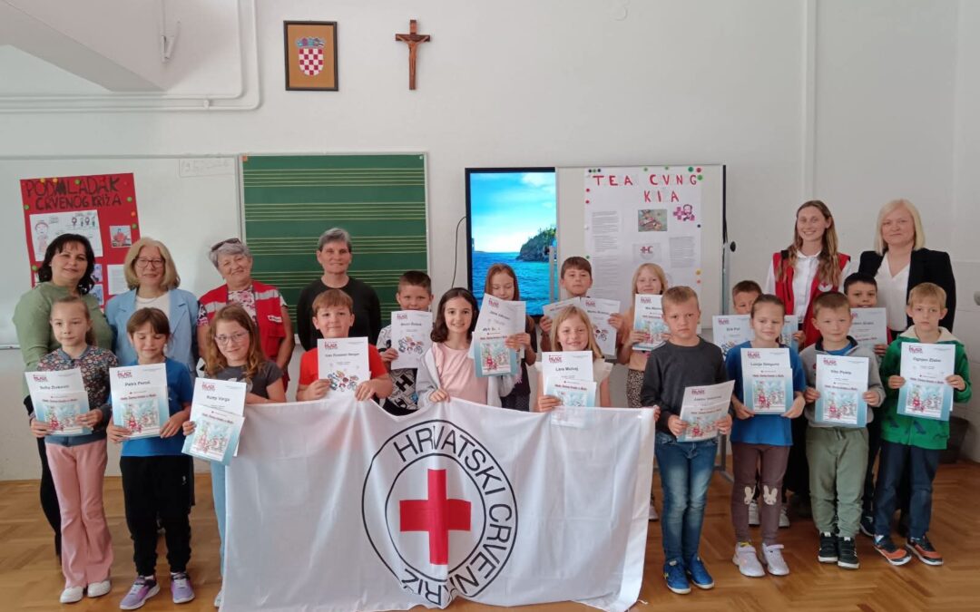 Prijem učenika 1. razreda OŠ Gola u Pomladak Crvenog križa