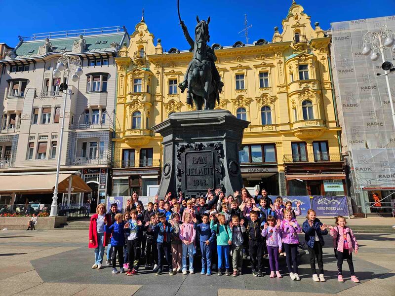 Zagreb – izvanučionička nastava učenika MŠ Gola